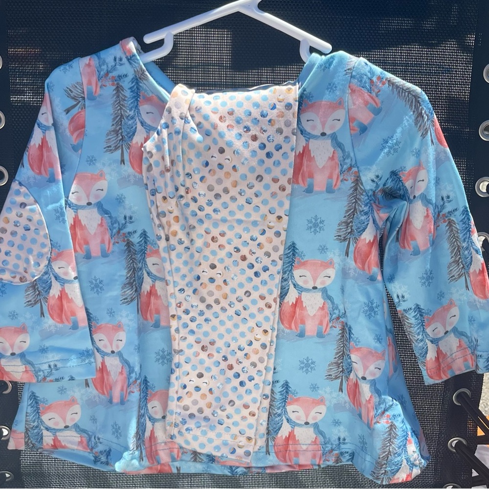 Girls Fox outfit